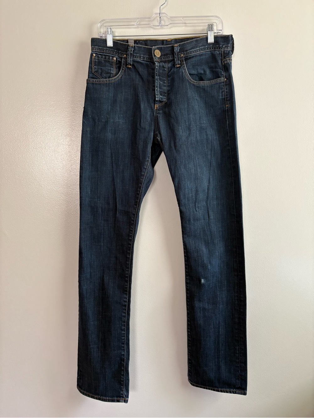 Citizens Of Humanity Women’s Core Slim Straight Leg Dark Blue Mid Rise Size 30